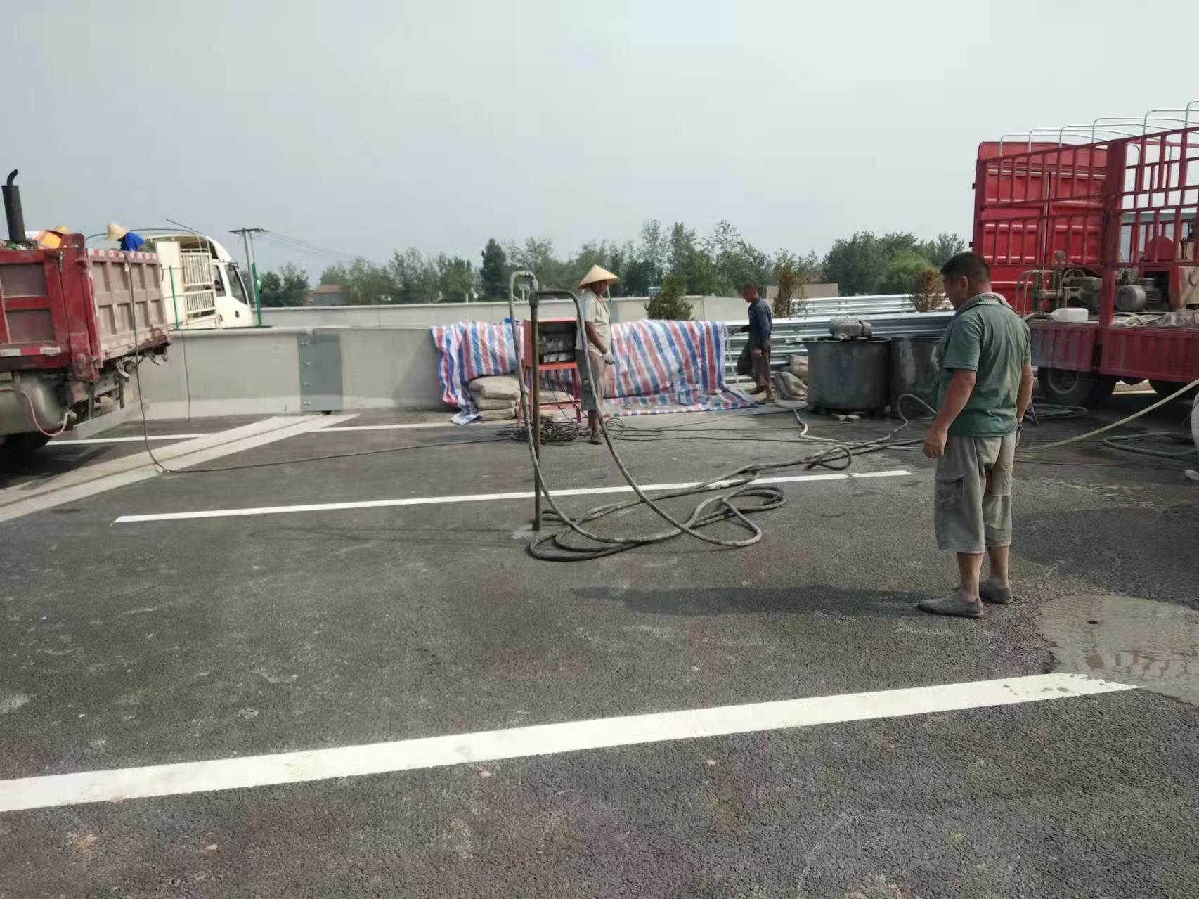 海勃湾路基注浆